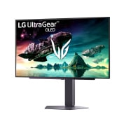 -15 degree side view Monitor LG UltraGear  27GX704A-B